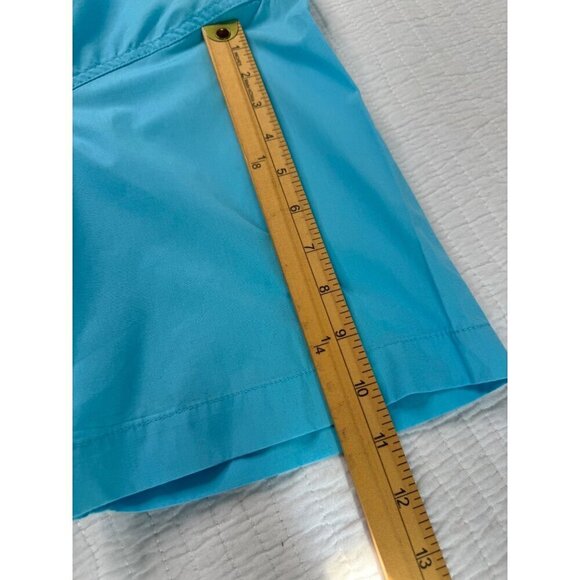 World Wide Sportsman Teal Short Sleeve Fishing Shirt 2XL Button-Down Pockets - Picture 8 of 13